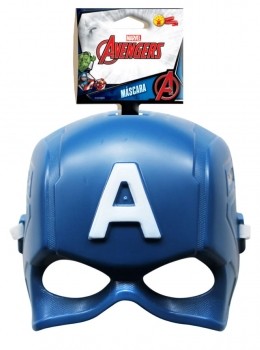 Máscara Do Capitão America Original Marvel Vingadores