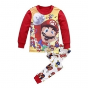Pijama Infantil Super Mário Bros Algodão Conjunto Nintendo