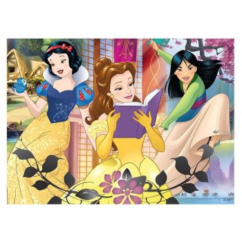 Quebra Cabeça Puzzle 60 Peças Princesas Disney Grow