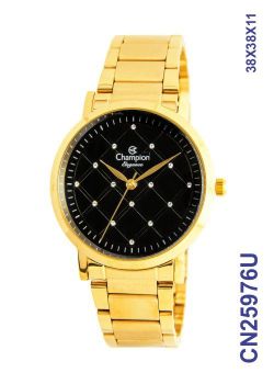Relógio Champion Feminino Dourado Elegance CN25976U