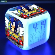 Relógio Despertador Cubo Led Sonic