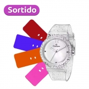 Relógio Feminino Champion Troca Pulseiras Cp28275s / 56046