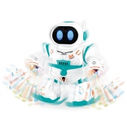 Robô Max Dance Robô Dançante Com Sons E Luzes - Polibrinq