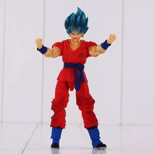 Boneco Articulado Goku Blue Dragon Ball Super