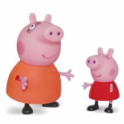 Bonecos Peppa Pig E Familia - Mini Figuras Fisher Price