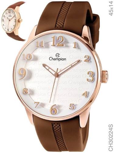 Relógio De Luxo Feminino Champion Original Ch30224s
