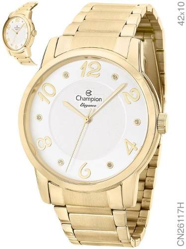 Relógio Champion Elegance Feminino Cn26117h Original C/ Nota