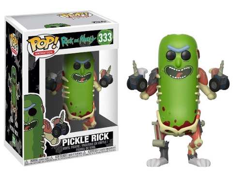 Rick And Morty Boneco Pop Funko Pickle Rick #333