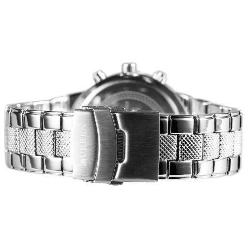 Relógio Masculino Curren 8006 Aço Inox Luxo Premium