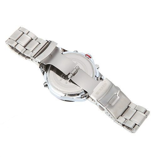Relógio Importado Masculino Luxo Curren 8149 Aço Fundo Preto