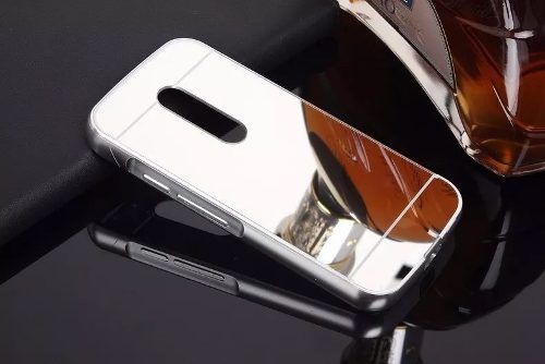 Capa Capinha Alumínio Espelhada Celular Motorola Moto G2 Top