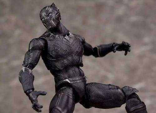 Boneco Action Figure Pantera Negra 15cm Articulado Marvel