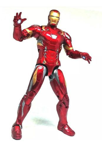 Boneco Action Figure Homem De Ferro Iron Man Articulado