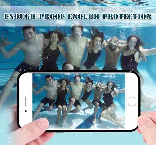 Kit Capinha Case Capa Prova Dágua Waterproof Iphone 7 Plus