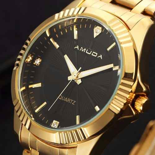 Relógio Amuda Casual Masculino Original Modelo Am2041