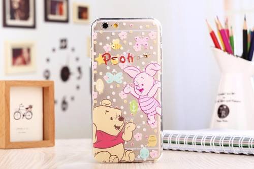 Capinha Case Silicone Iphone 6 / 6plus Disney Ursinho Pooh Puff