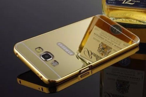 Capinha Bumper Alumínio Espelhada Luxo Samsung Galaxy On7