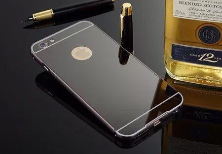 Capinha Bumper Alumínio Espelhada Luxo Para Iphone 5 /5s Se