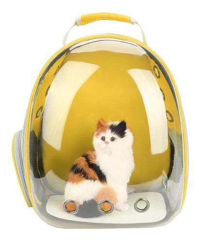 Mochila Pet Visão Panorâmico Astronauta Cachorro Gato Cão