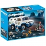 Playmobil Carro Forte Da Polícia Blindado Com Policiais 9371