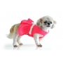 Vestido Peitoral Para Cachorros Cães Rosa Tamanho 0