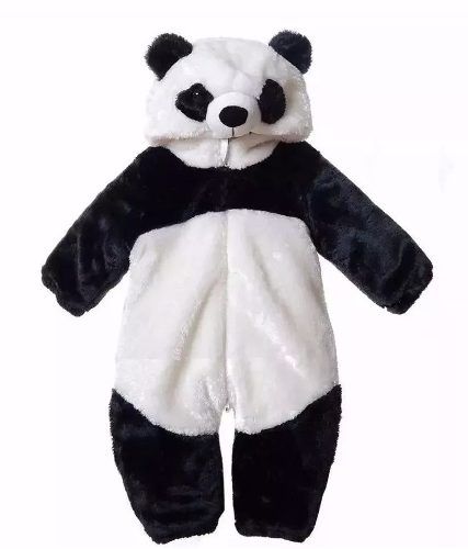 Fantasia Infantil Carnaval Criança Urso Panda Parmalat Fa005