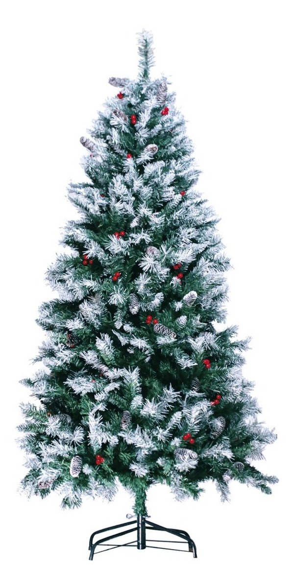Árvore Natal Baviera Luxo 818 Galhos Nevada 1,80 Cm Decorada Com Led você  encontra na Super25. Entrega Expressa!