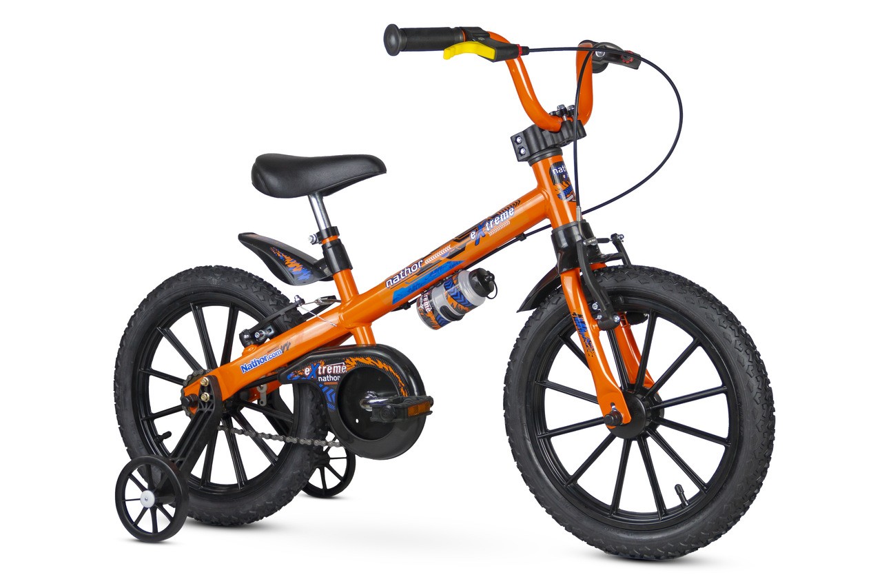 Bicicleta Infantil Nathor Aro16 Menino Extreme De 5 A 8 Anos