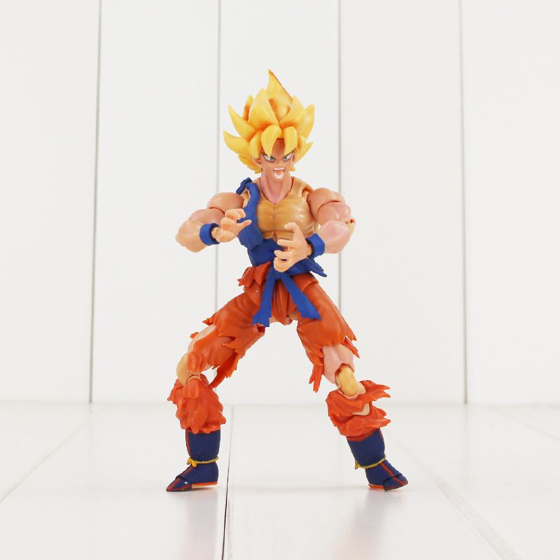 Boneco Articulado Goku Ssj Figuarts 16cm - DUPL