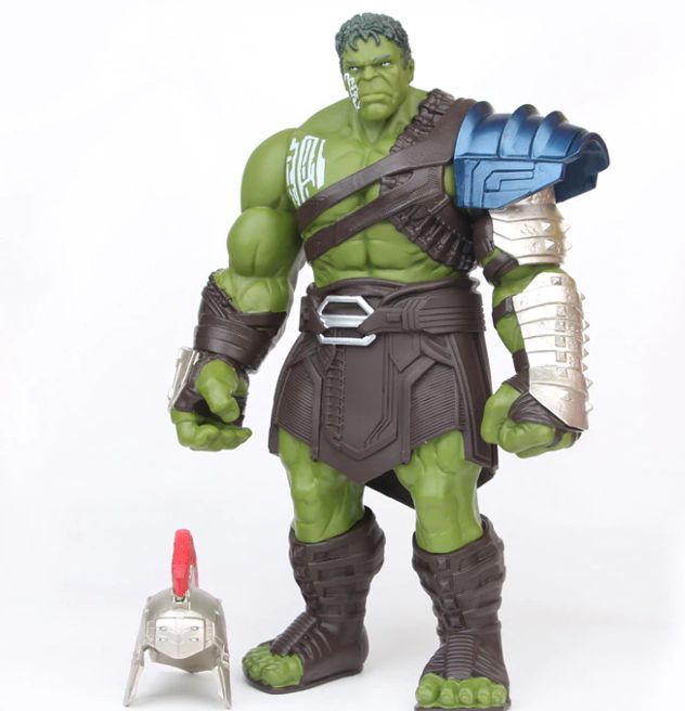 Boneco Hulk Gladiador Thor Ragnarok 35cm Pvc Vingadores