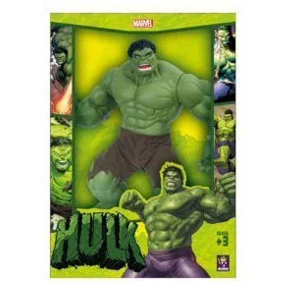 Boneco Hulk Verde Premium Gigante 50cm - Mimo - Disney