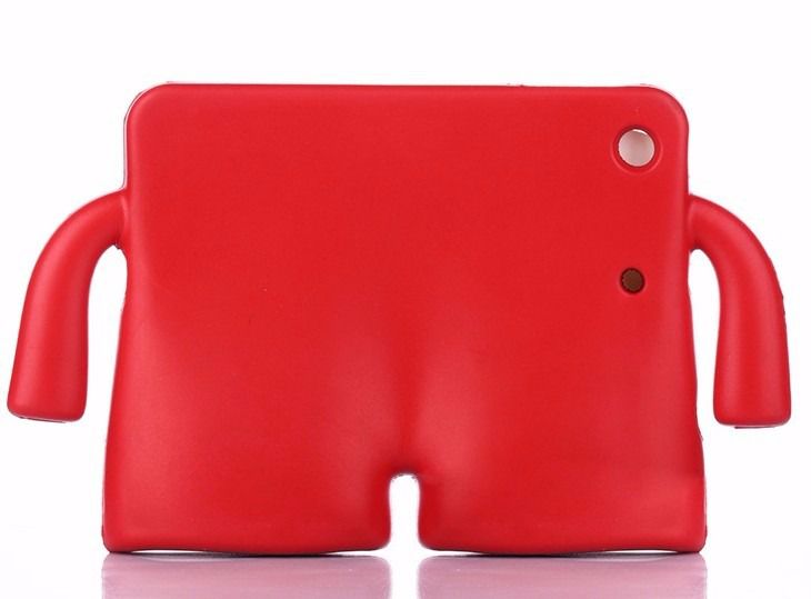 Capa Case Iguy Ipad Mini 1 2 3 4 Ultra Proteção Infantil Vermelha 