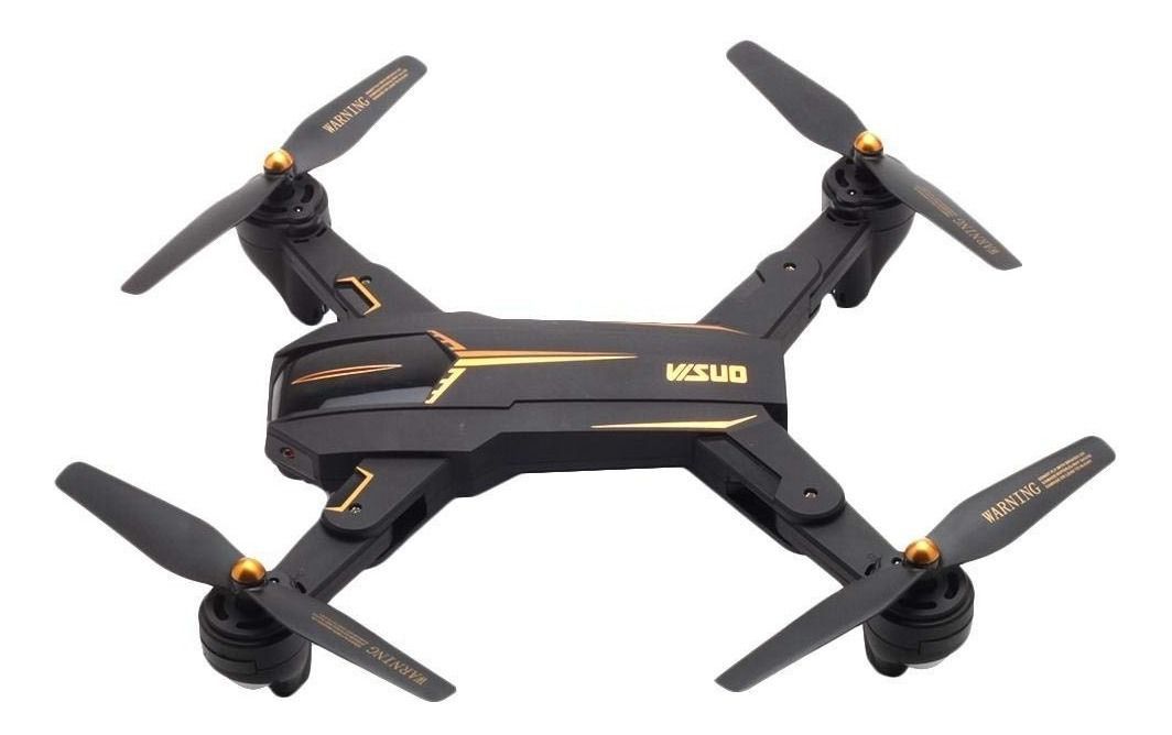 Drone Visuo Xs812 Gps Wifi 5g Câmera 5mp 1080p C/ 3 Baterias