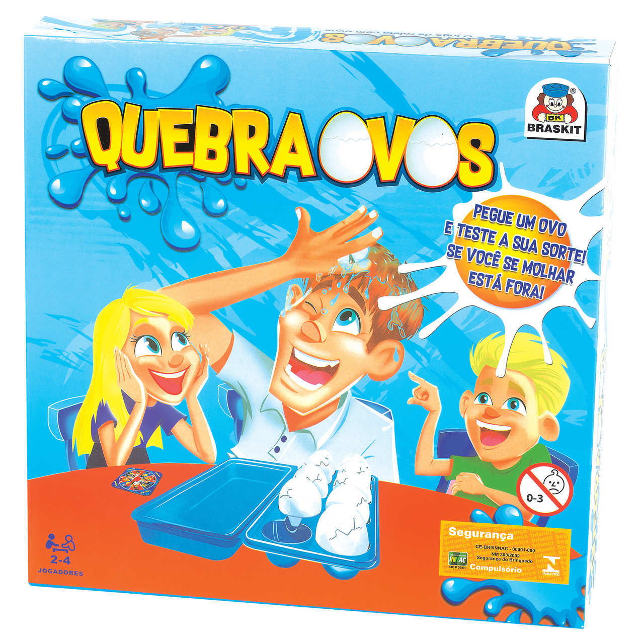 Jogo Quebra Ovos 070-6 - Braskit