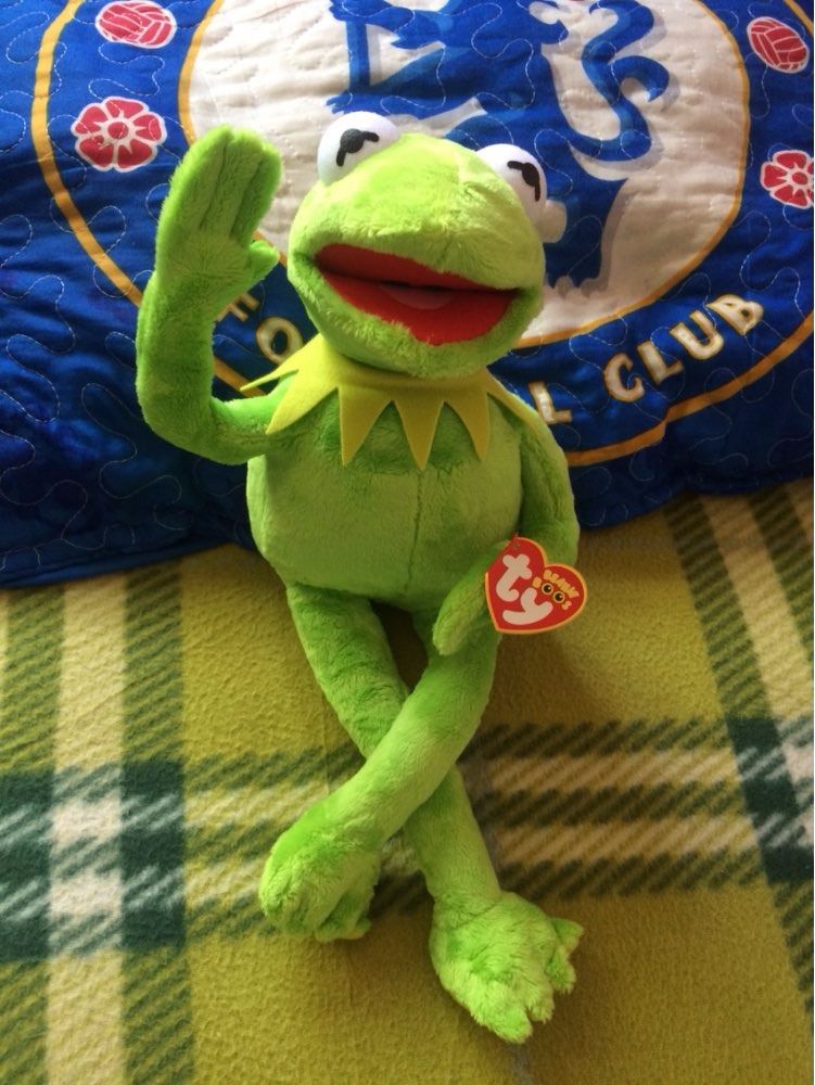 Kako Muppets Baby Show De Pelúcia Kermit Sapo 42 Cm Caco
