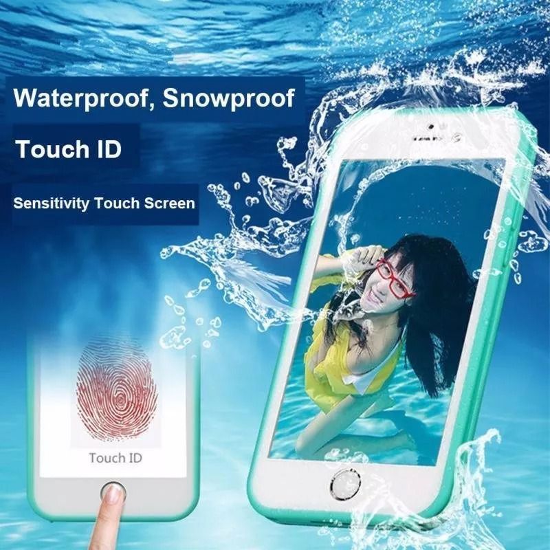 Kit Capinha Case Capa Prova Dágua Waterproof Iphone X