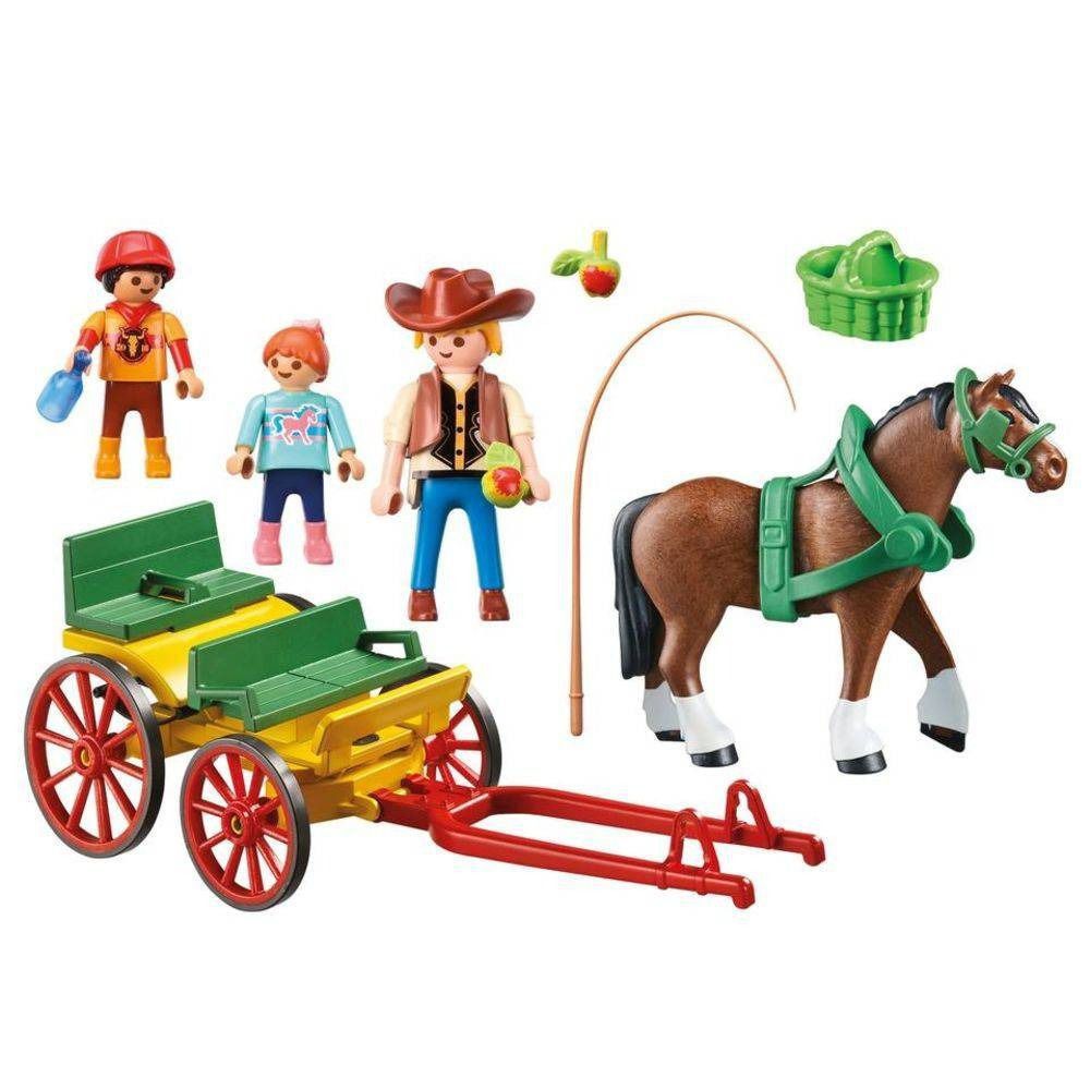Playmobil Country - Charrete Com Cavalos - Sunny