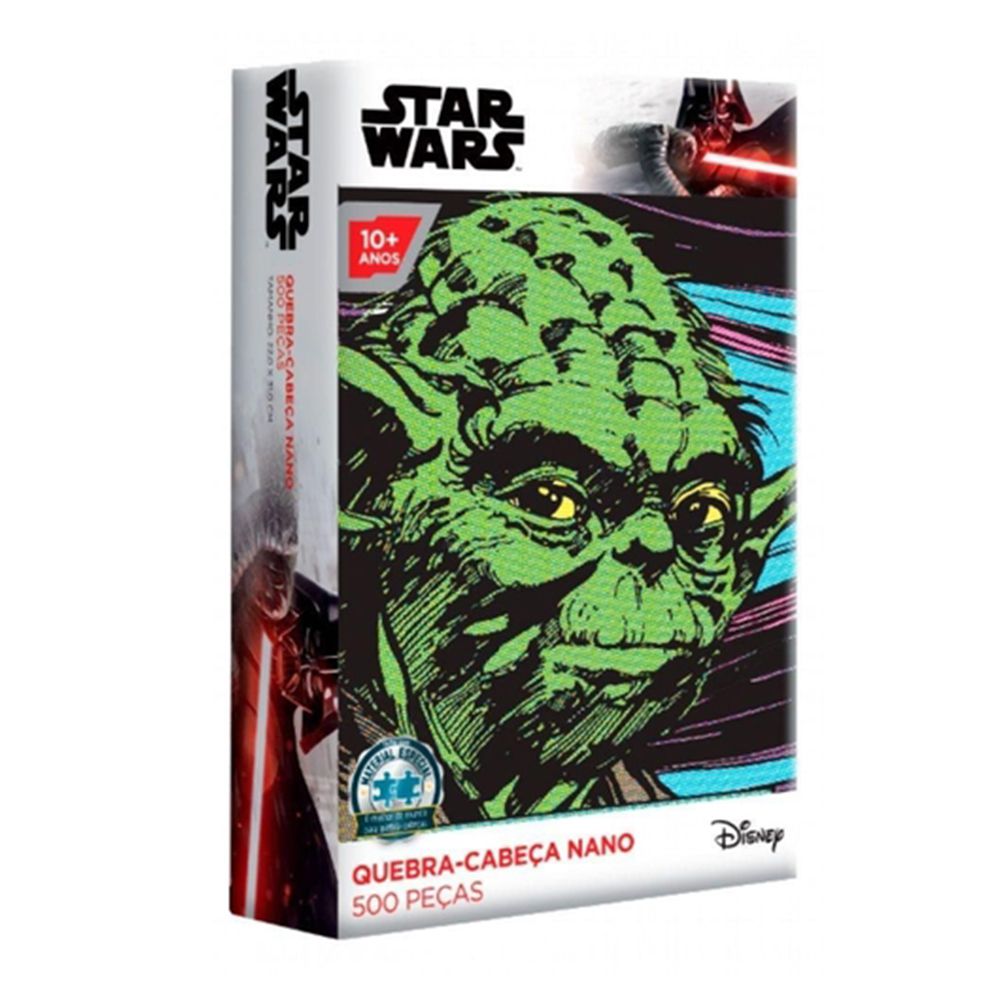 Puzzle Quebra-cabeça Star Wars - 500 Peças Nano Yoda Toyster
