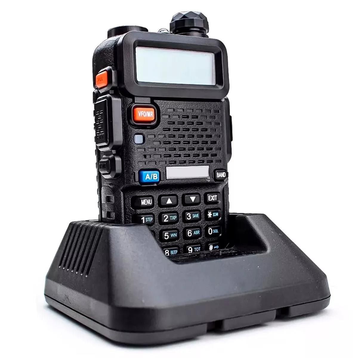 Rádio Comunicador Ht Baofeng Dual Band Uv-5r 136-174/400-520