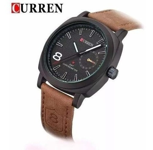 Relógio Curren 8139 Masculino Luxo Esportivo Original Barato