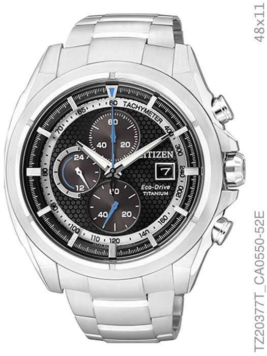 Relógio De Pulso Citizen Tz20377t Masculino Super Titanium