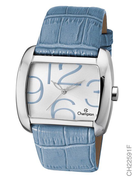 Relógio Masculino Champion CH22591F Pulseira Azul