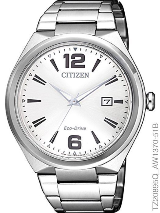Relógio Masculino Citizen TZ20895Q Eco-Drive Aço Inoxidável Prata