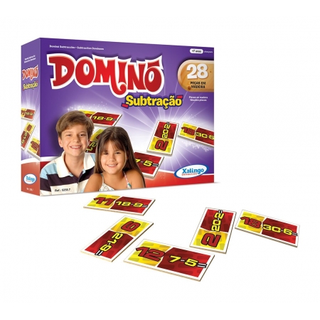 Jogo Domino Subtracao Xalingo 5258.7