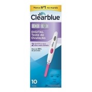 Clearblue Teste de Ovulação Digital com 1 aparelho 10 testes