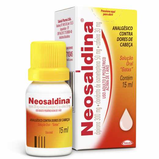 Neosaldina Takeda Solução 15ml