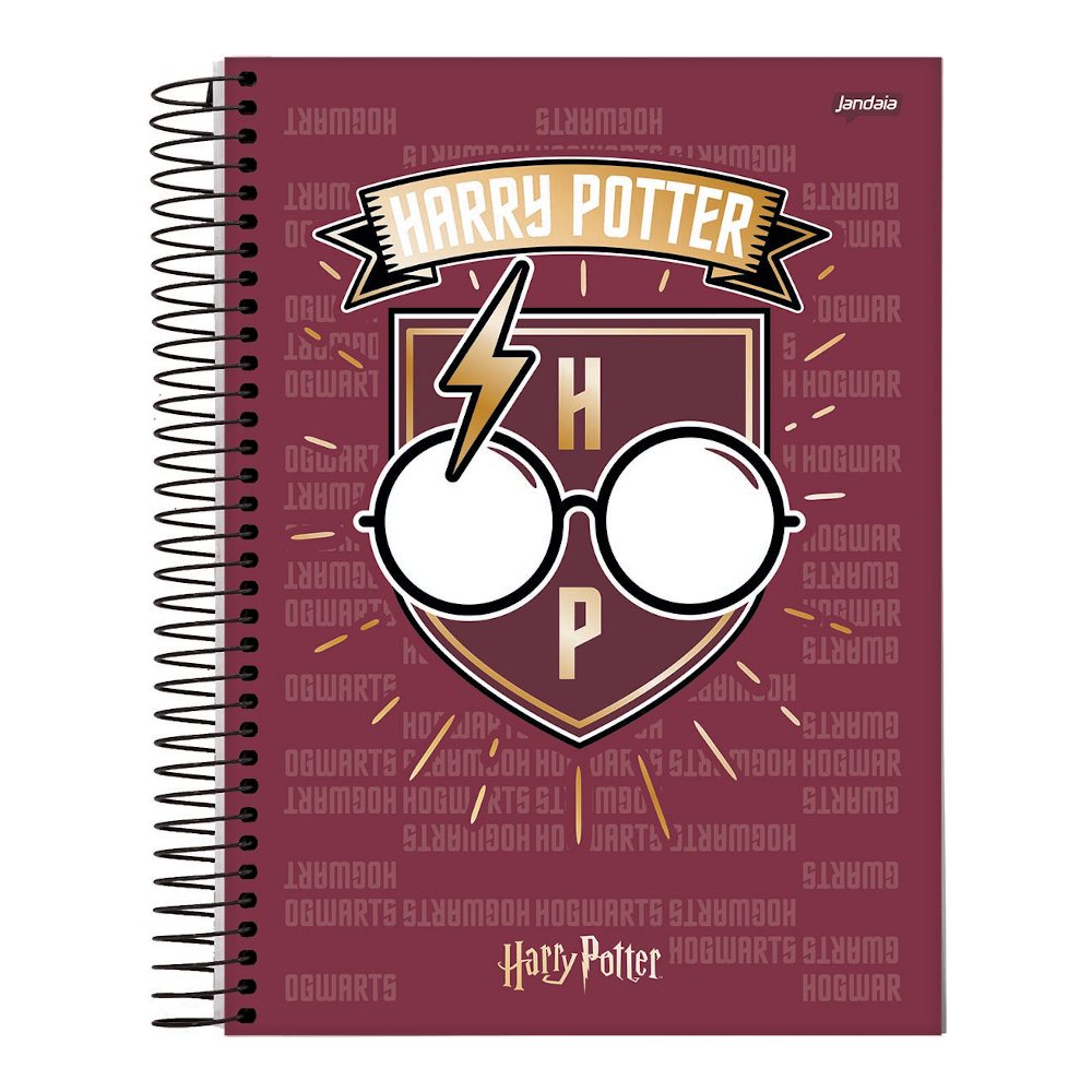 Caderno Universitário 240 Folhas Harry Potter - Estampas Diversas