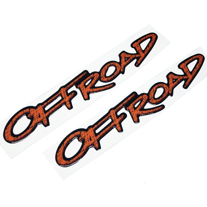 Adesivos Off Road Montana 2004/2005 Emblema Lateral Resinado