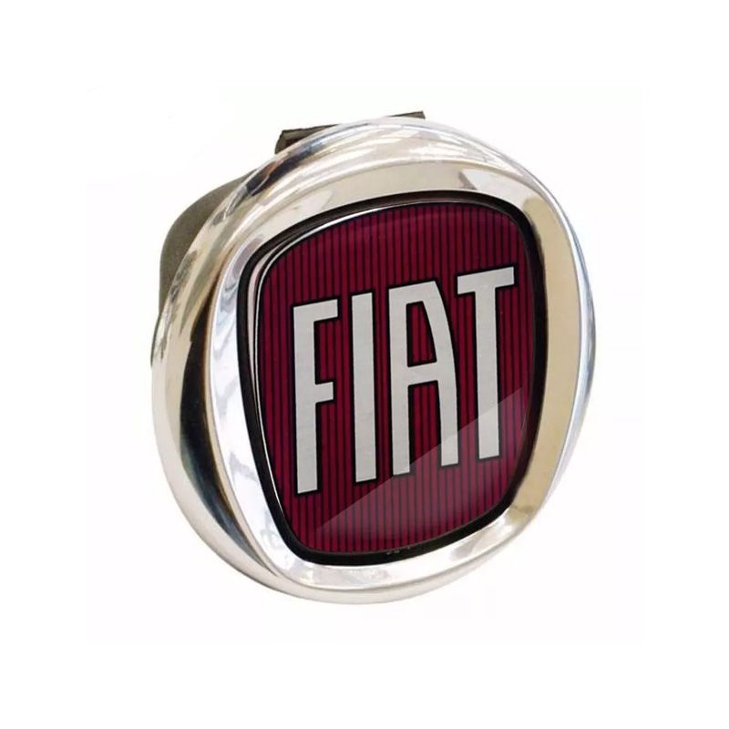 Emblema Da Maçaneta Tampa Traseira Fiat Strada 2009/2020 Resinado