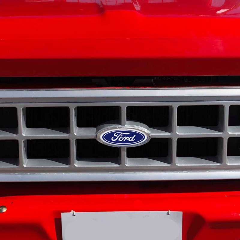 Emblema Ford Oval Da Grade F-1000 F-4000 F-600 1975/1992